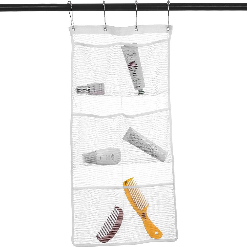 2 Pcs Large Capacity Bath Toy Organizer Mesh Shower Organizer Hanging ...