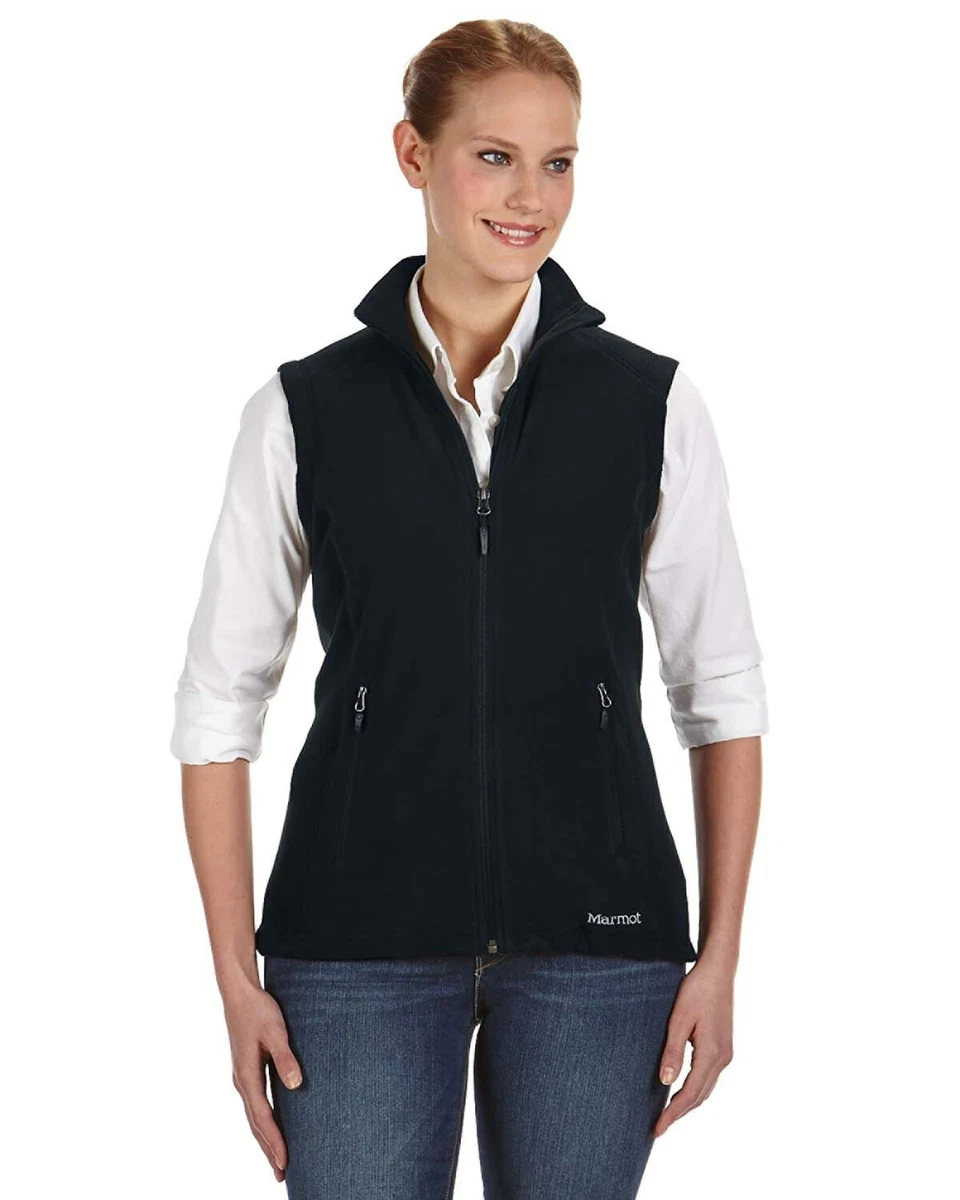 Marmot Flashpoint Fleece Vest Women's Size: S - Color: Black - NWT | eBay