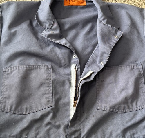 VTG Universal Overalls BI-SWING COVERALLS 46 Durable Press Jumpsuit DISTRESSED - Picture 15 of 23