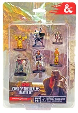 WizKids D&D Minis Icons of the Realms Miniatures Starter Set (1st Ed) Pack New