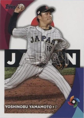 YOSHINOBU YAMAMOTO BBM 2023 ICONS SAMURAI 🔥 US SELLER 🔥 DODGERS