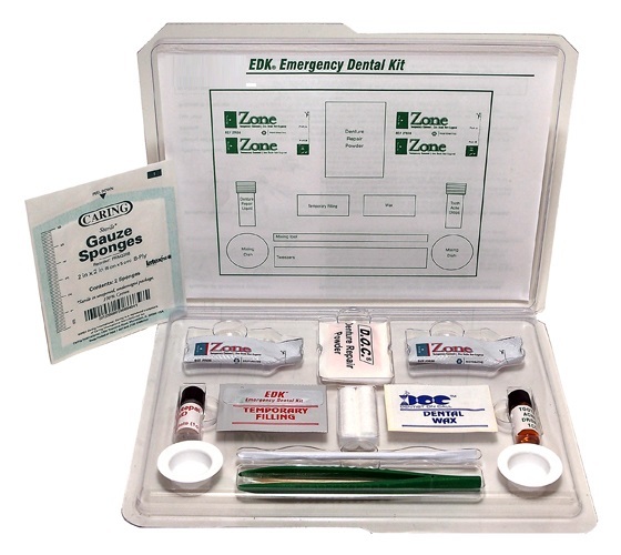 Advance Total Dental Emergency First Aid Kit TeethDenturesBridgeworkFillings eBay