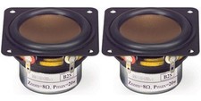 2" Woofer Speakers Full Range Shielded PAIR 8ohm Two inch 2-1/8" frame NEW 2 