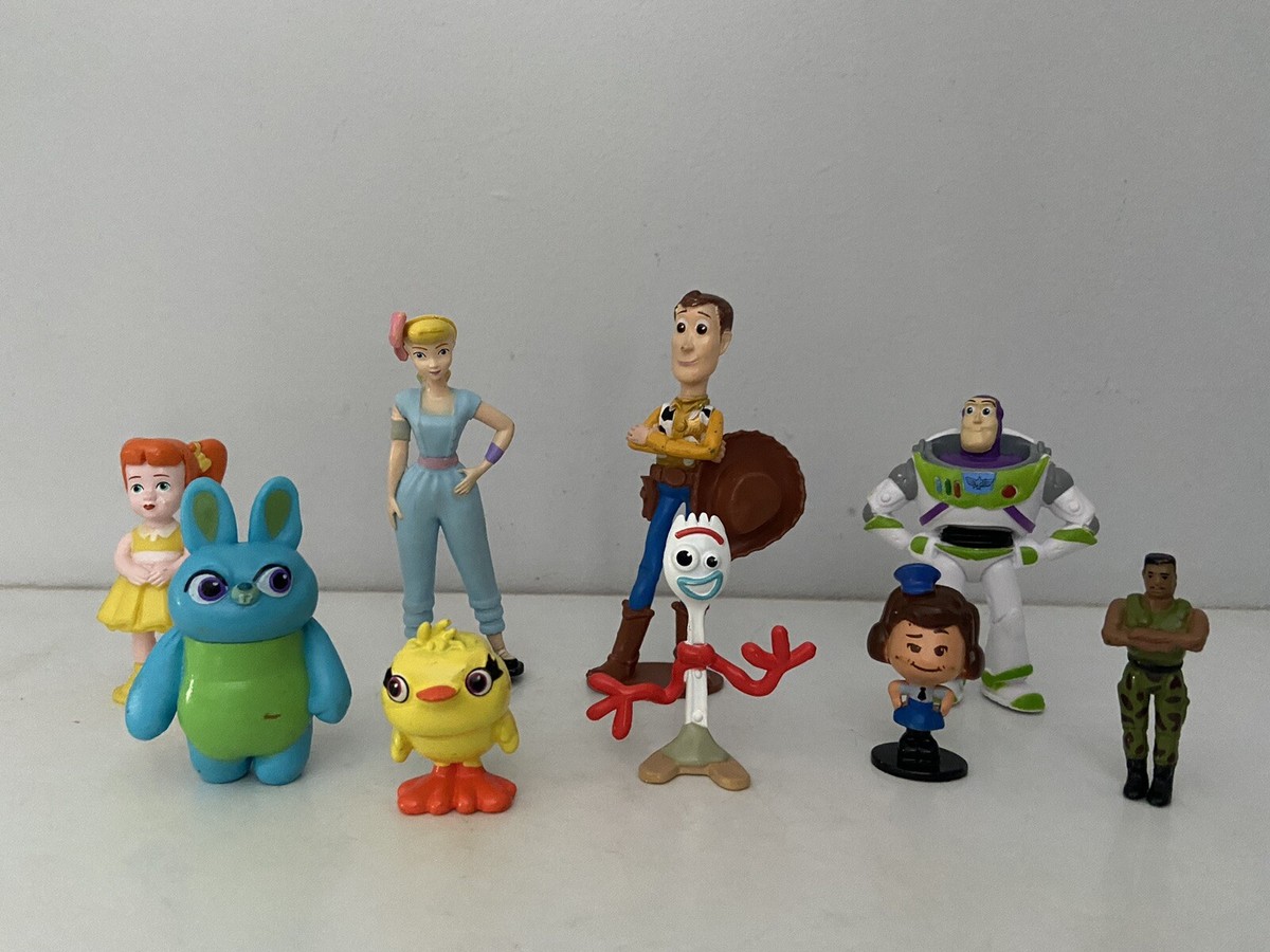 Disney Toy Story Figures Bo Peep Forky Ducky Gabby Duke Caboom Woody Buzz