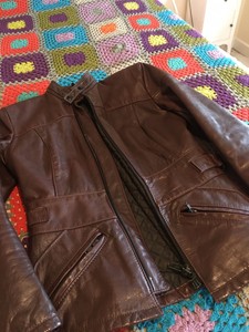 drospo leather jacket
