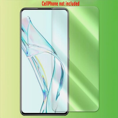 Heavy-Duty Transparent Clear 9H Tempered Glass Screen Protector f ZTE Axon 30 5G