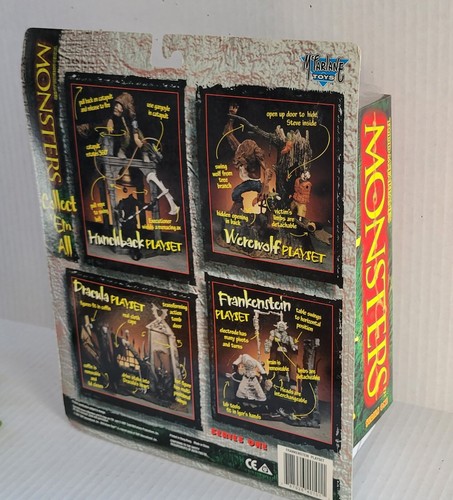 FRANKENSTEIN MONSTER SPIELSET MCFARLANE SPIELZEUG NEU IN VERPACKUNG SERIE EINS - Bild 2 von 2