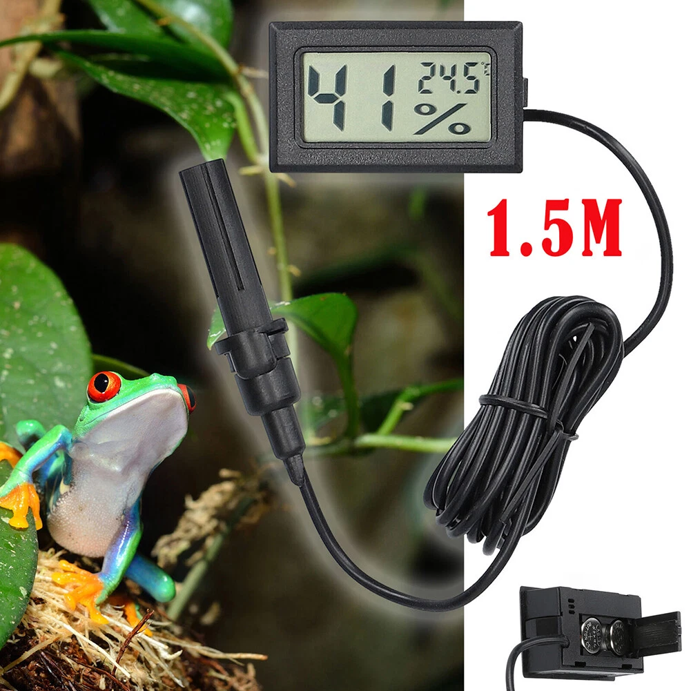 Mini digital thermometer hygrometer 2024 temperature humidity gauge