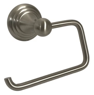 Alno A9066-SN Créations Simple Post Laiton Tissu Support - Nickel Satin - Photo 1/2