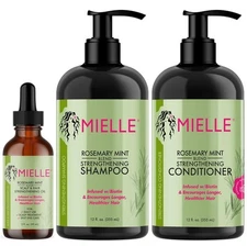 Mielle Rosemary Mint Bundle -3-Piece Complete Routine