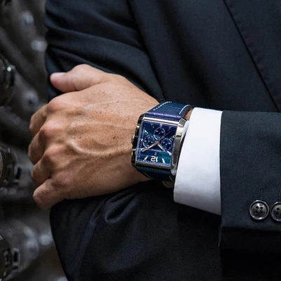 Festina Montre Hommes Cuir Bleu festina Timeless Chronographe Montre UF20636/2 - Photo 1/4