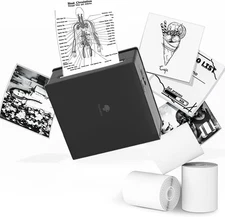 Phomemo Sticker Printer- Mini Thermal Sticker Printer Machine, Small Pocket L...
