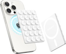 amBand Magnetic Suction Mirror Window Phone Holder, Sticky Grip Double Sided Mou