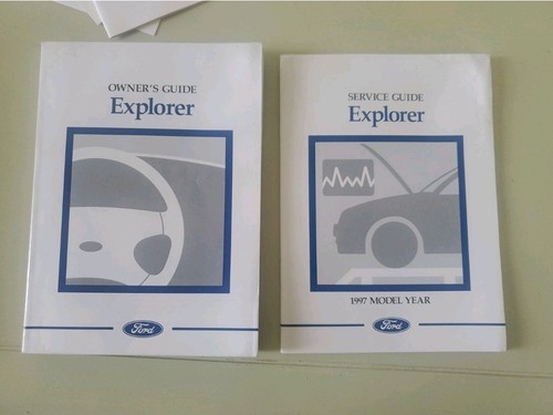 1997 Ford Explorer Owner's Manual with Case OEM - Picture 5 of 8