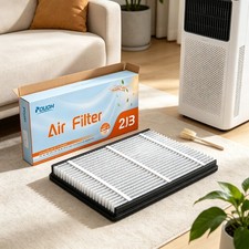4-Pack Compatible 213 Air Filter   MERV 13   20x25x4   for Whole-House Systems