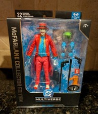 McFarlane DC Multiverse The Joker Platinum Chase Figure Batman 1989 Pink Suit