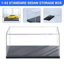 1-20Pcs 1:43 Clear Acrylic Case Display Box Transparent Dust Proof For Model Car