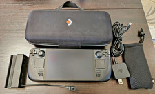 Valve Steam Deck OLED Handheld Gaming Console Black 1 TB w/ OEM Dock and case