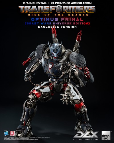 ThreeZero 3Z0935 DLX Optimus Primal Beast Wars Universe Edition Exclusive Ver. - Picture 18 of 21
