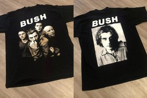 スペシャル! 90s BUSH ツアー プロモ ロンT Tシャツ 黒 M Bush Concert Shirt | eBay