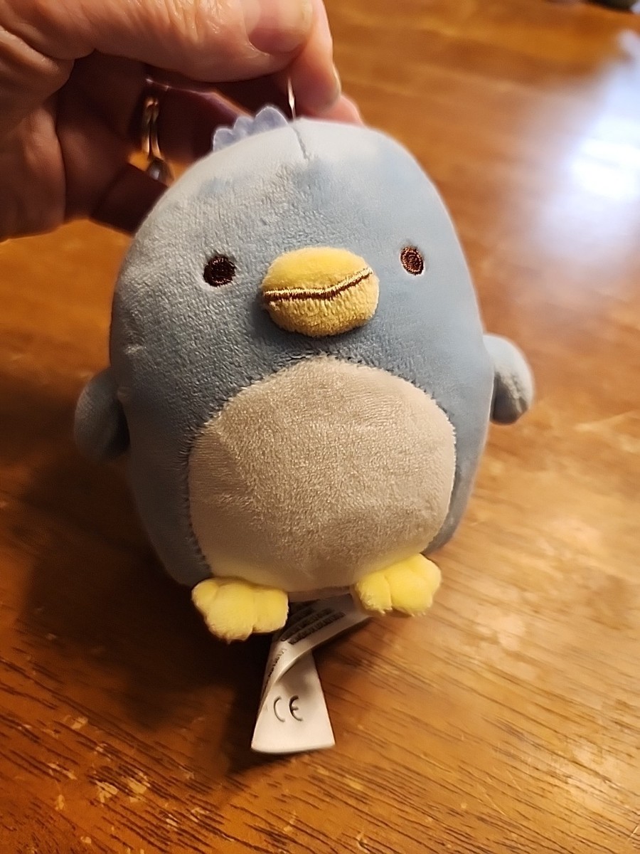 Sumikko Gurashi Blue Real Penguin San-X Plush 4