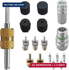 17pcs Car Air Conditioning Valve Core Kit R12 R134a Hvac Valve Stem Cores With 17pcs Car Air Conditioning Valve Core Kit R12 R134a Hvac Valve Stem Cores With