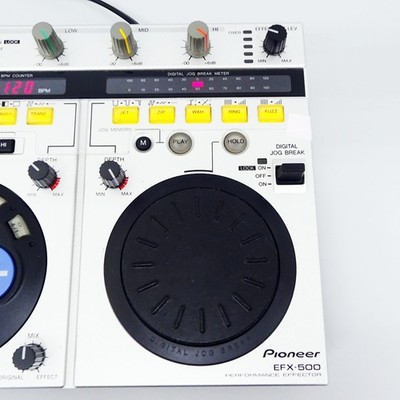 Pioneer EFX-500 DJ Turntable Mixer Controller Effector Silver