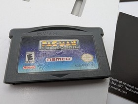 Pac-Man Classic NES Series Nintendo Game Boy Advance Box & Manual (READ DESC.)
