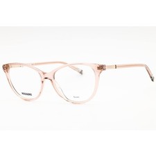 Missoni Women's Eyeglasses Nude Plastic Cat Eye Full Rim Frame MIS 0142 0FWM 00