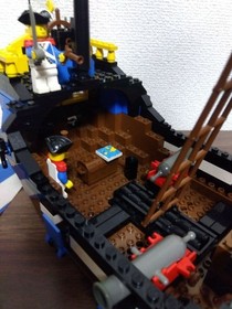 Lego Pirates Caribbean Clipper 6274 Vintage 1989 No Box Used from Japan