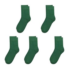 Kids Viscose Bamboo School Socks Soft flate Seam Color Anti Odor Thin