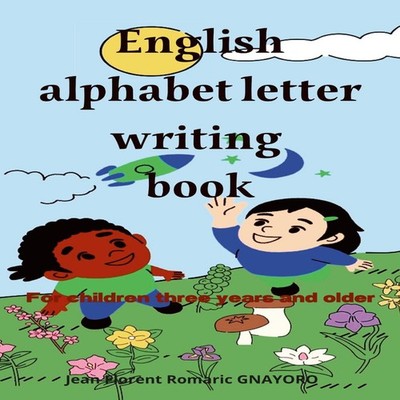 English alphabet letters writing book For children three years an