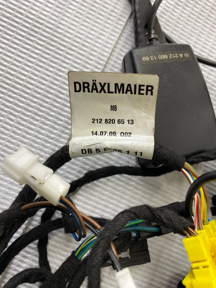 10-16 MERCEDES-BENZ E350 ASIENTO DELANTERO CABLEADO ARNÉS OEM 2128206513 Foto 2 de 4