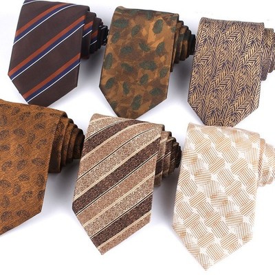 Arrow Style gestreifte Polyester Krawatte koreanisches Design 8 cm x 145 cm Unisex Passform