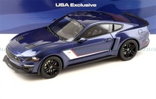 1:18 Ford Mustang Roush Stage 3 Hardtop USA 2019  Kona Blue GT SPIRIT LTD Model