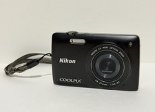 Nikon Coolpix S4200 16.0 MP Digital Camera Black - Tested and working