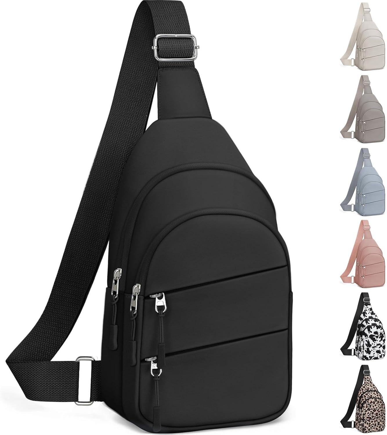 Crossbody Bags for Women, Sling Bag for Men, Small Hiking Backpack anti Theft Li-image