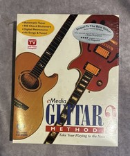 eMedia Learn to Play Guitar Method Software Lessons CD-Rom Windows 3.1 Or Win 95