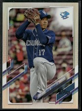 2021 Topps NPB #19 Yuya Yanagi Rainbow Foil #/150