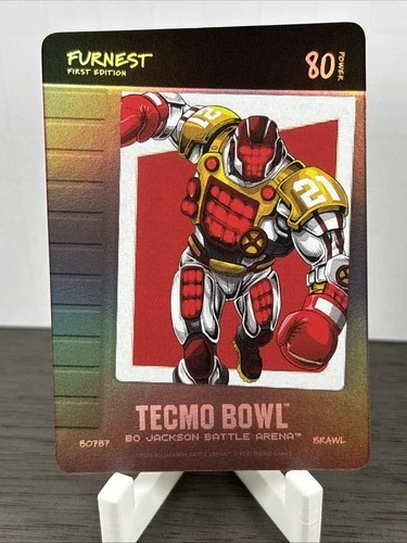 2026 Bo Jackson Battle Arena Furnest #BO787 Blow on It Battle Foil Earnest Byner