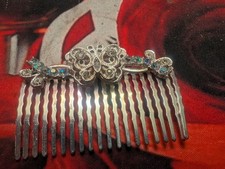 Rhinestone Hair Comb For Spcial Occasion Wedding Party EUC