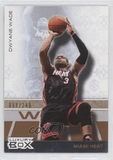 2007-08 Topps Luxury Box Bronze /249 Dwyane Wade #3 HOF