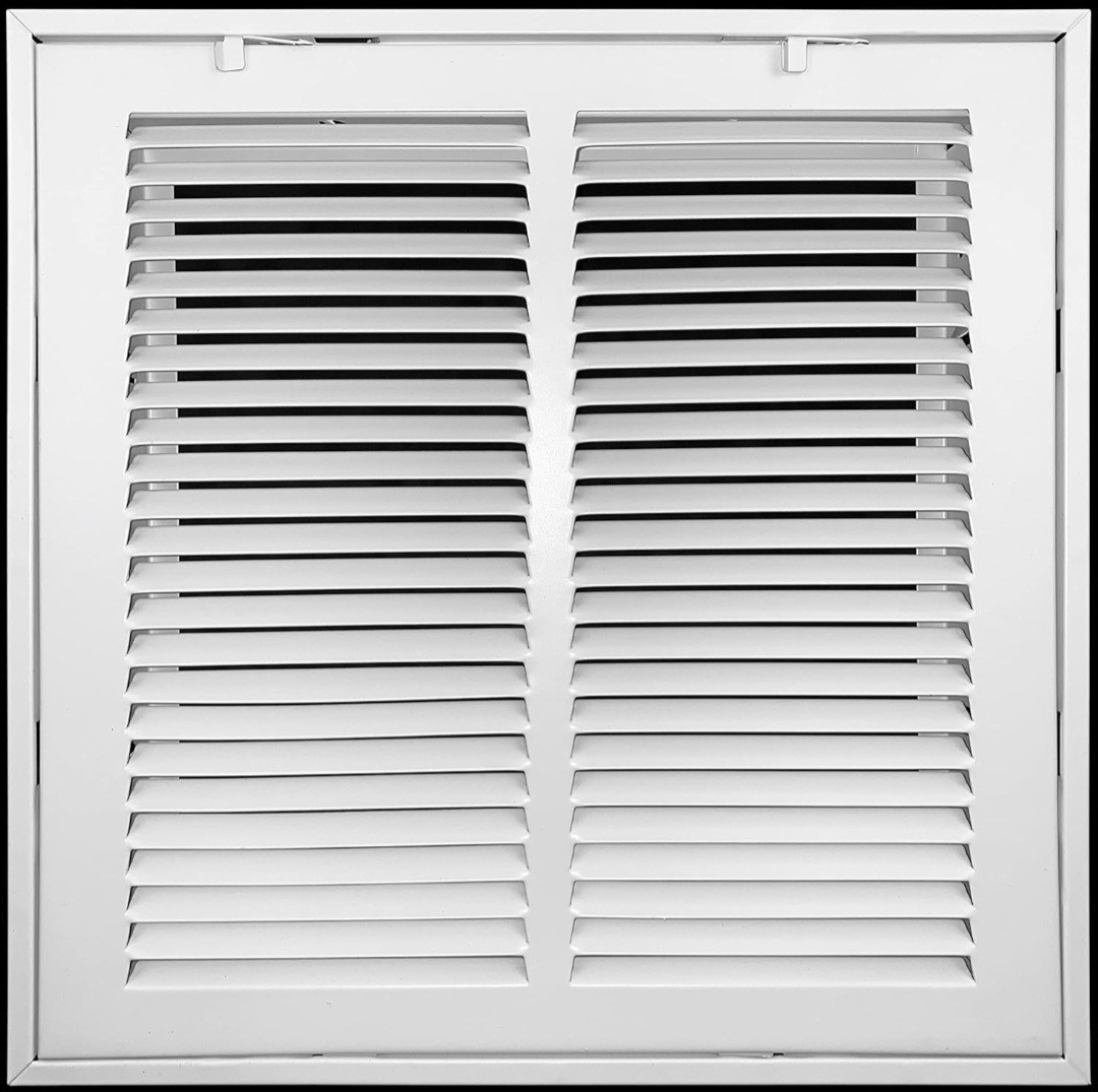 Fits 14x14 Duct Opening | Filter Included Steel Return Air Filter Grille by...