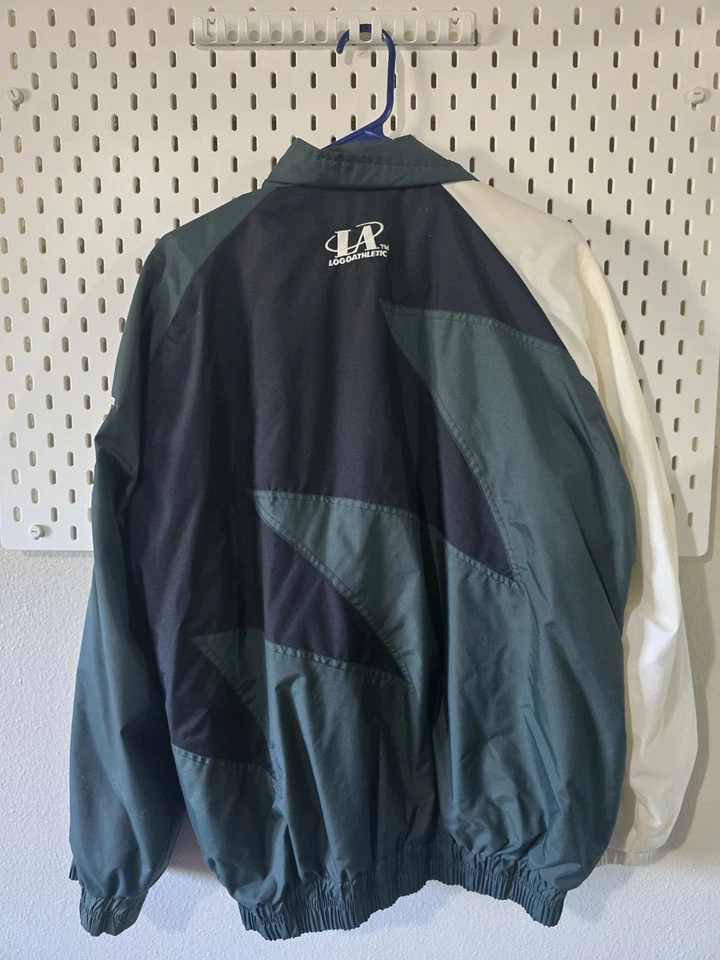 Chaqueta deportiva vintage NBA Seattle SuperSonics logotipo diente de tiburón mediana para hombre Foto 2 de 4