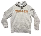 District V.I.T. Morgan Wallen Hoodie Mens Large Gray Tour Knoxville 9.22-2024