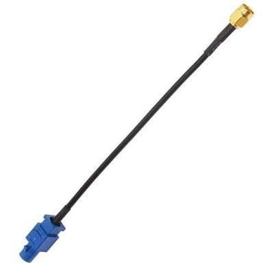 H70 GPS Antennenadapter Fakra zu SMA Stecker passend für VW Audi Skoda Navi Radi