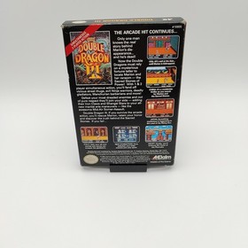 Double Dragon III 3: The Sacred Stones (Nintendo NES, 1991) with Box and Manual