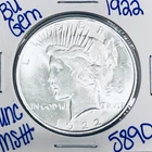 1922 BU UNCIRCULATED SILVER PEACE DOLLAR AUTHENTIC U.S. MINT FREE SHIPPING 5890