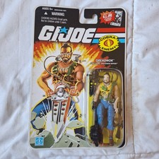 2008 v6 Ripper in v7 card wave 12 GI Joe 25th Anniversary opened bubble Dreadnok