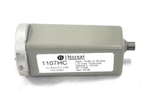 Norsat 10.95-11.70 Ghz KU-Band PLL VSAT LNB 10 kHz Stability F Connector 1107HC